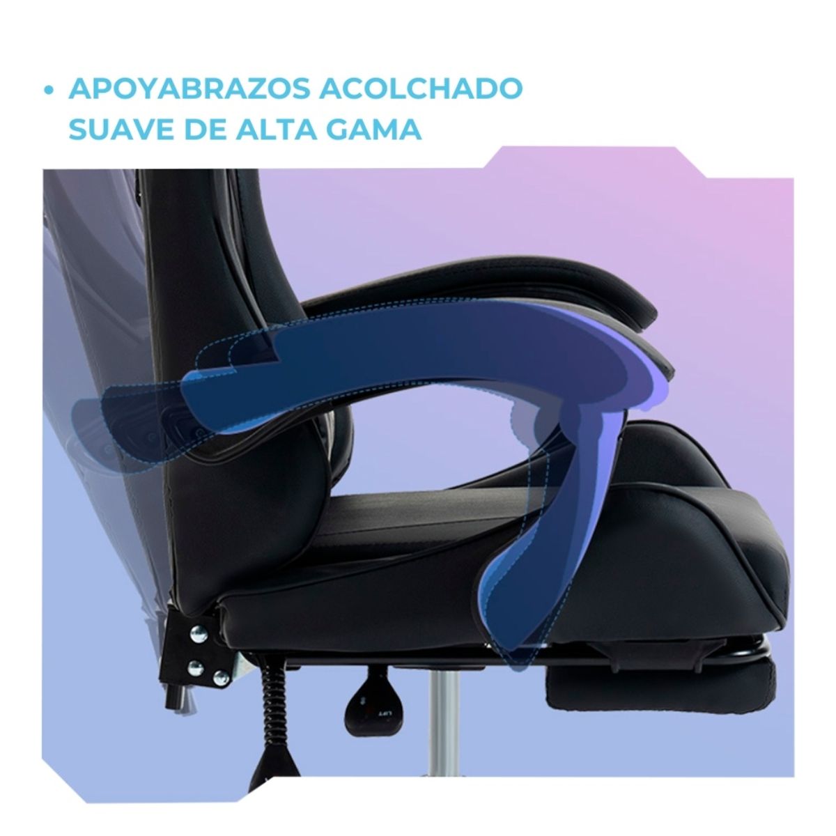 Copia - Silla Gamer SHOT-2025 Ergonómica Reclinable Con Apoyapiés Y Masajeador Negra/Roja Copia - Silla Gamer SHOT-2025 Ergonómica Reclinable Con Apoyapiés Y Masajeador Negra/Roja