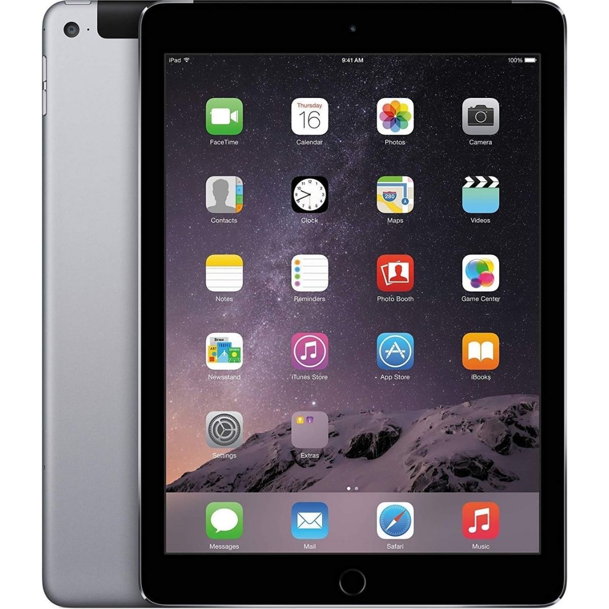 Copia - Tablet IPAD Air 2 9.7" 16GB Wifi Space Gray - MGL12LL/A - A1566 - Reacondicionado
