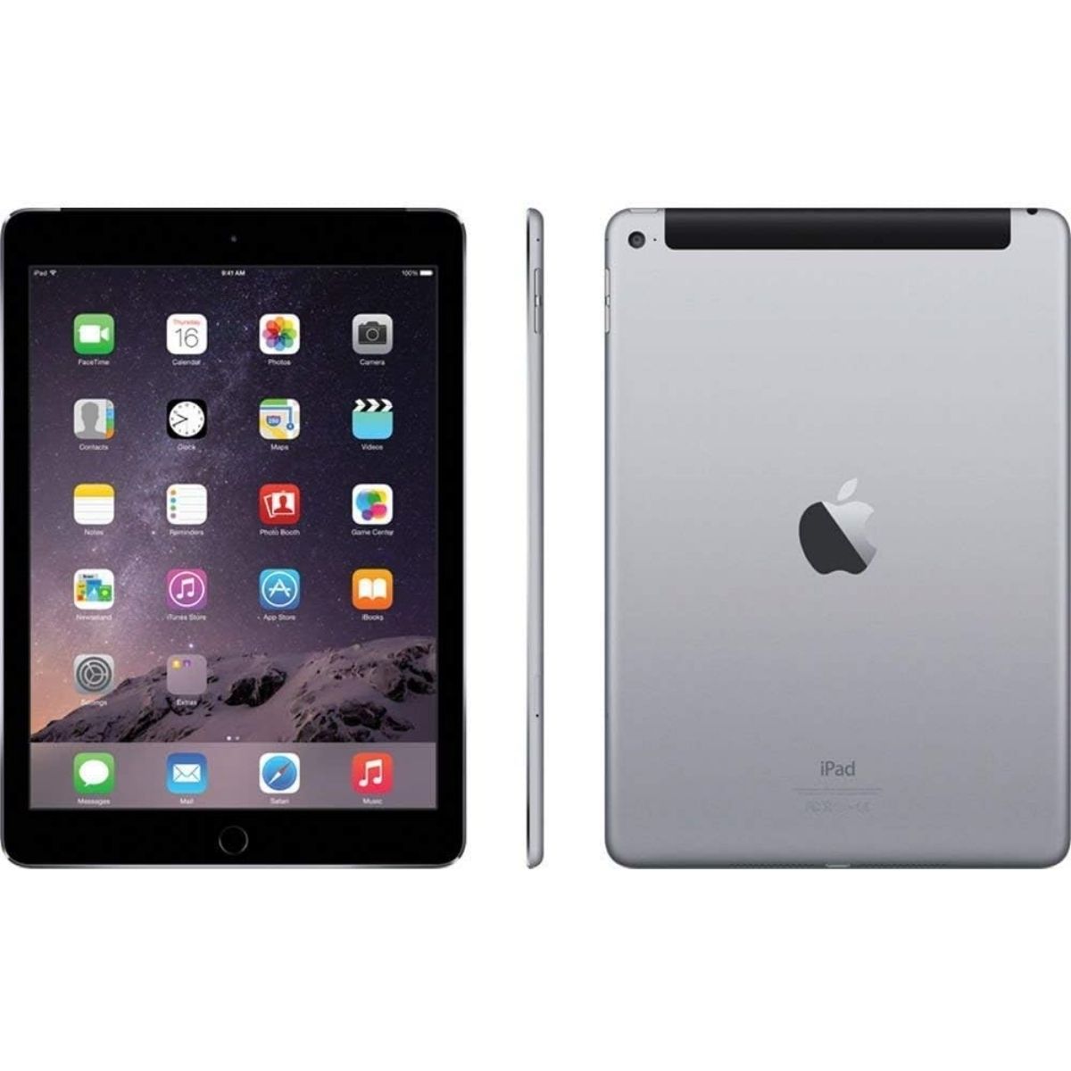 Copia - Tablet IPAD Air 2 9.7" 32GB Wifi Space Gray - MNV22LL/A - A1566 - Reacondicionado Copia - Tablet IPAD Air 2 9.7" 32GB Wifi Space Gray - MNV22LL/A - A1566 - Reacondicionado