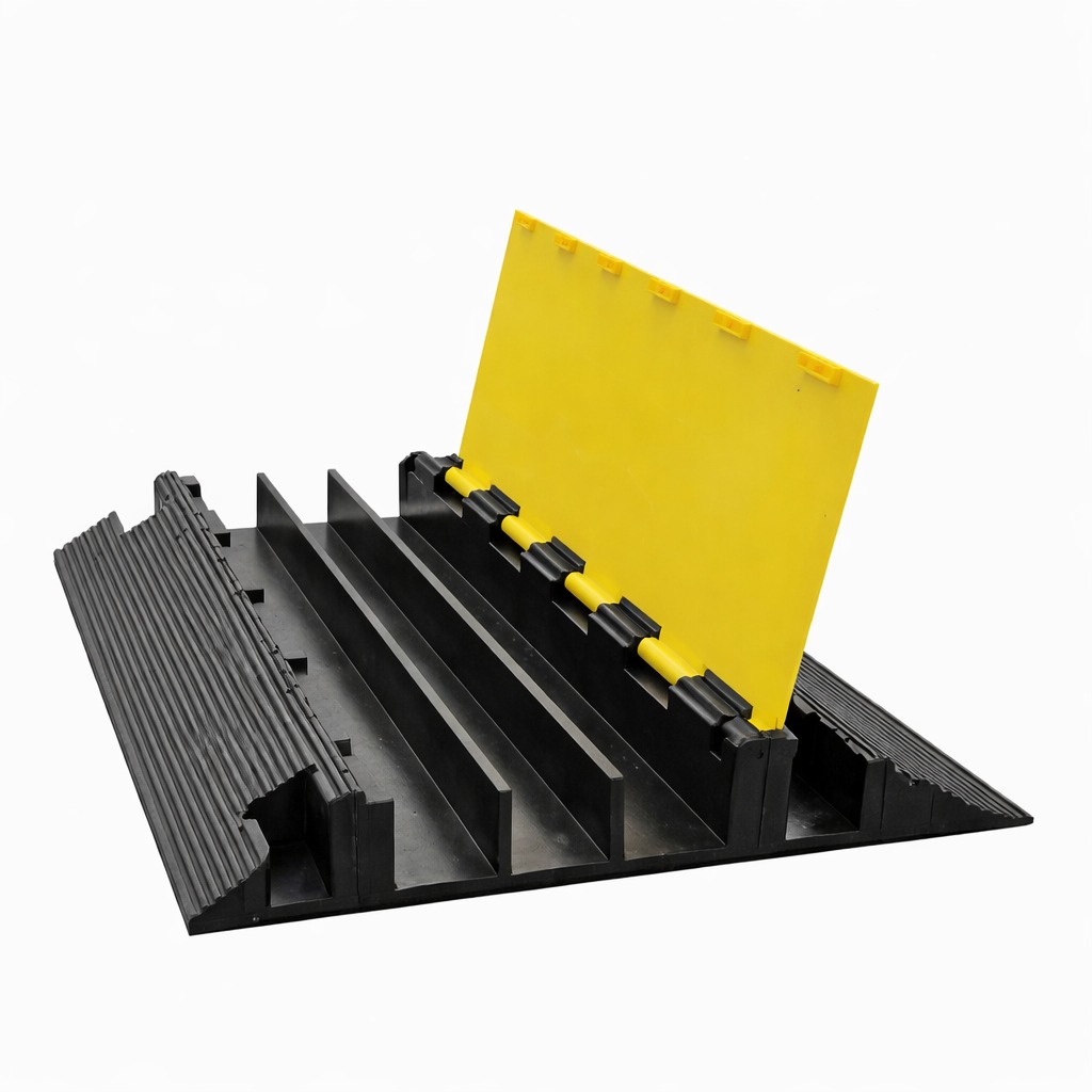 Protector de cables 3 canales 9.10x50x7 - Seguridad Vial