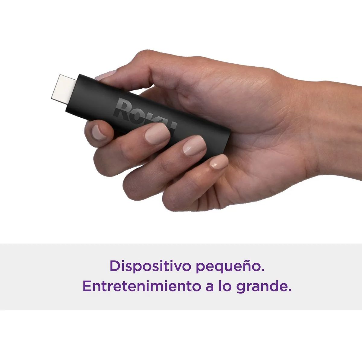 Roku Streaming Stick 4K 3820 de voz 4K negro 1GB memoria RAM Roku Streaming Stick 4K 3820 de voz 4K negro 1GB memoria RAM