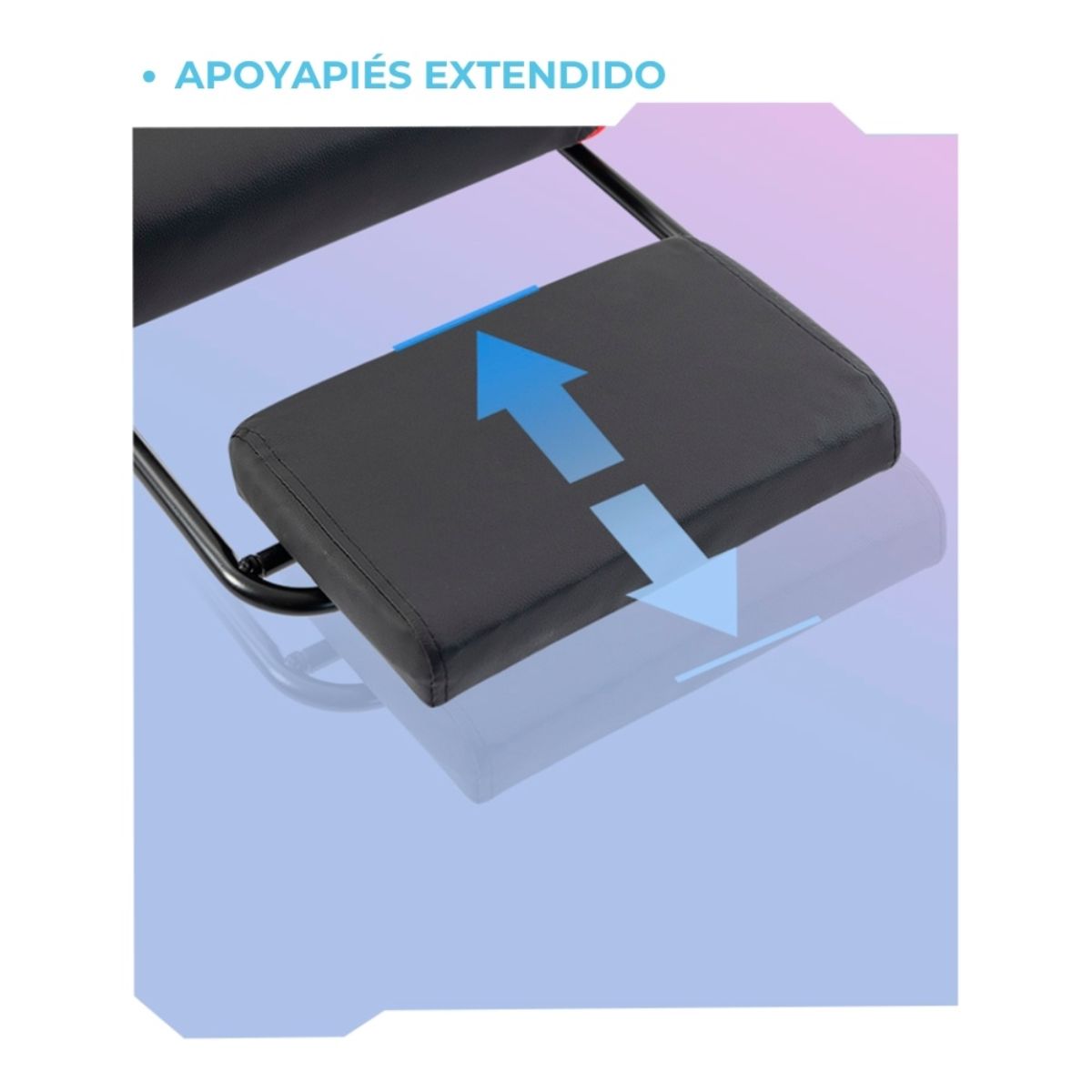 Silla Gamer SHOT-2025 Reclinable Y Masajeador Negra/Roja