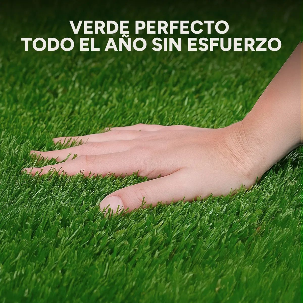 Césped Sintético 50 M2 Pasto Artificial Rollo Decoración 2cm