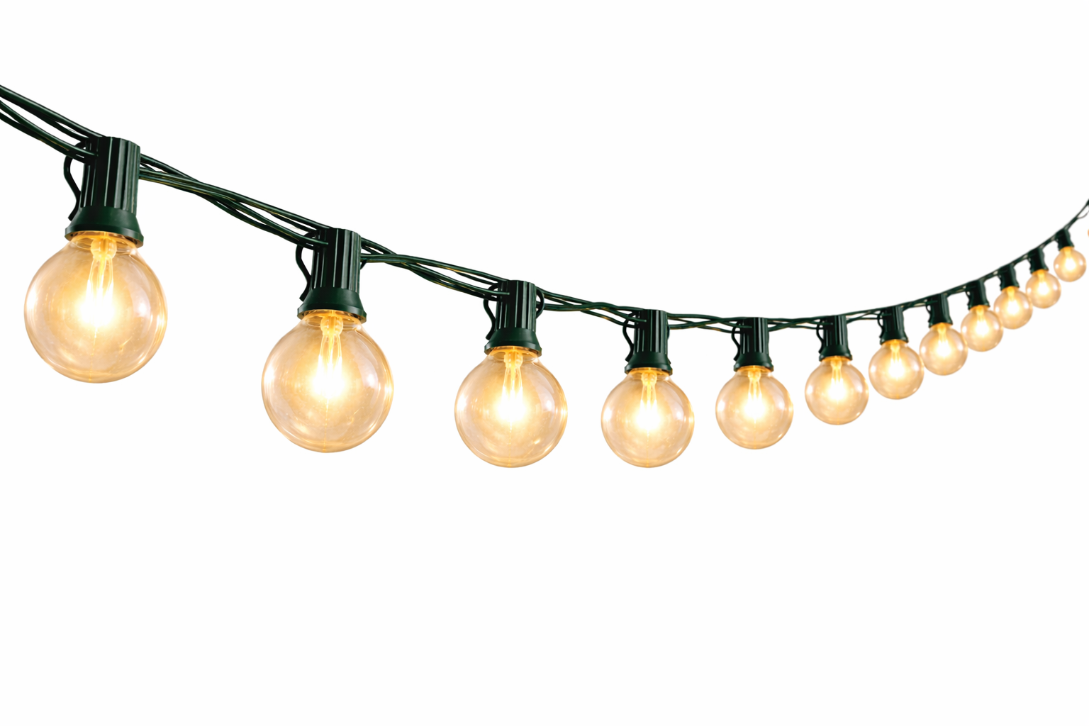 Copia - Guirnalda Guia De Luces Patio Jardín Luz Calidad Led Luces Amarillo