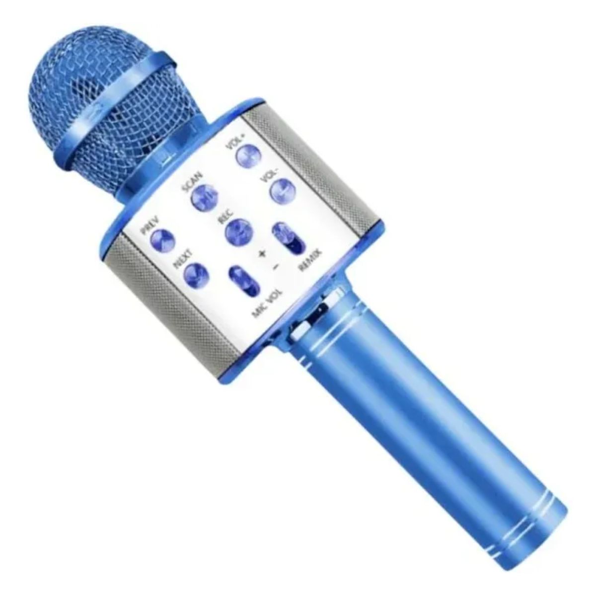 Copia - Microfono Karaoke Bluetooth altavoz Ws 858 Color Rosa Chicle