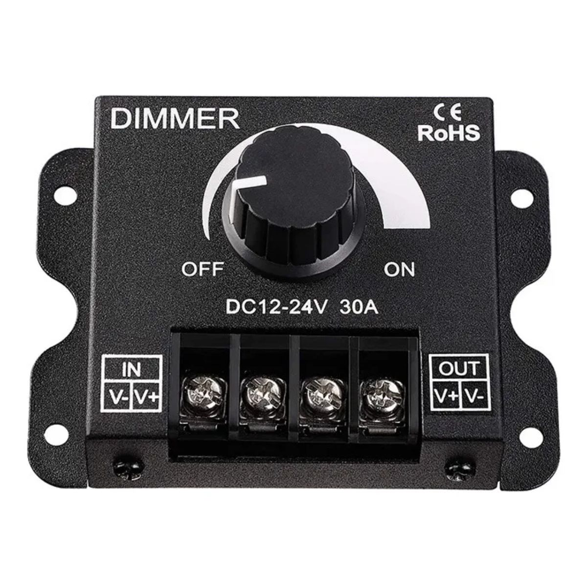 Dimmer Para Regular La Luz Cinta Led 12v-24v 30a