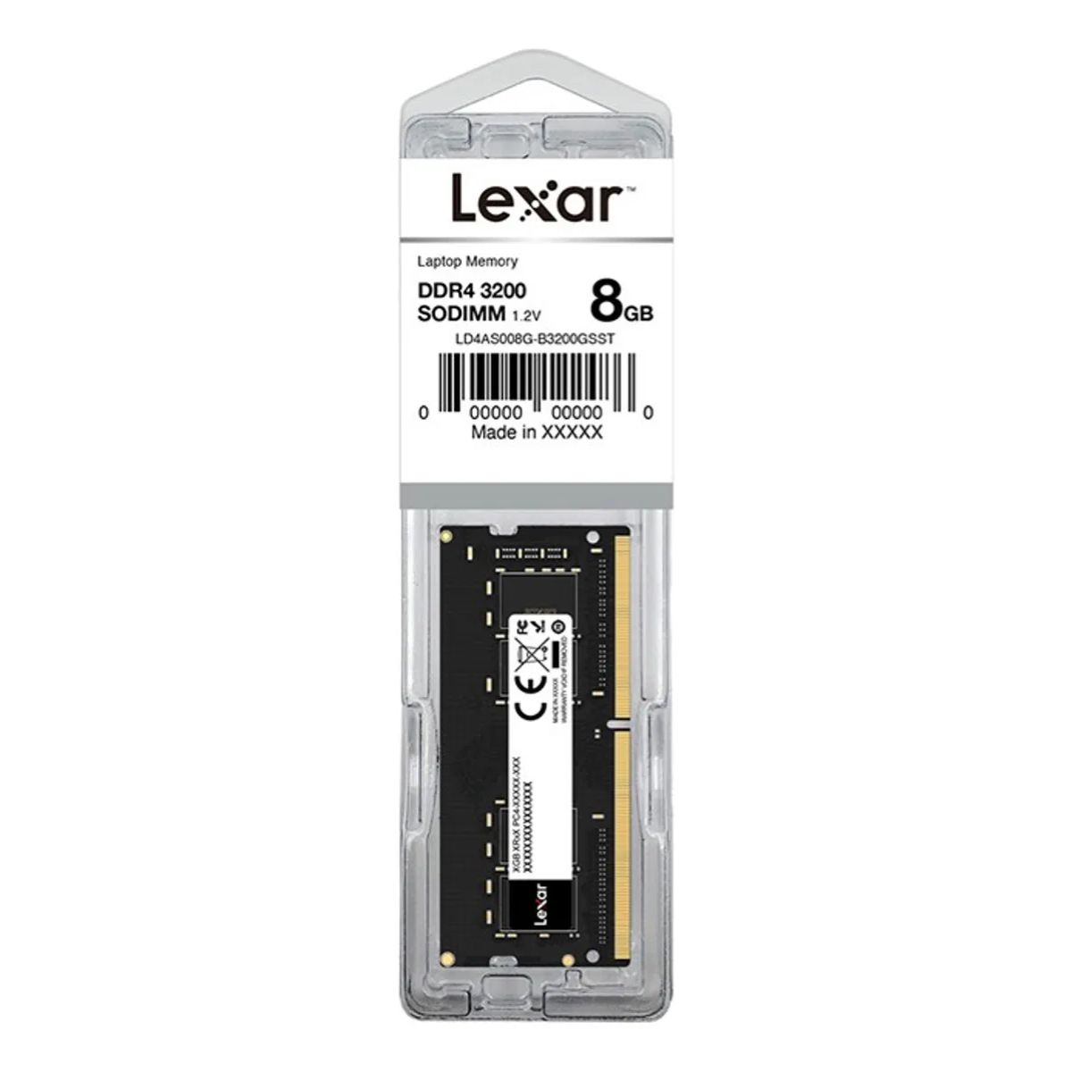 Memoria Ram Sodimm 8gb Ddr4 3200 Mhz Value Lexar Mexx 1