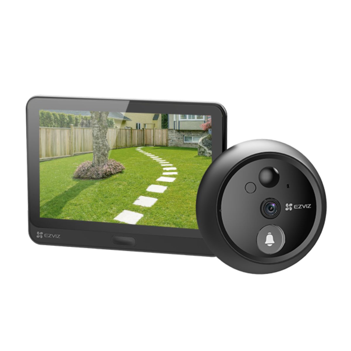Mirilla Smart Ezviz HP4 2MP Full HD 1080p Videoportero WiFi