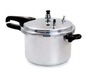 Olla A Presión En Aluminio Comet 7 Litros 24 Cm