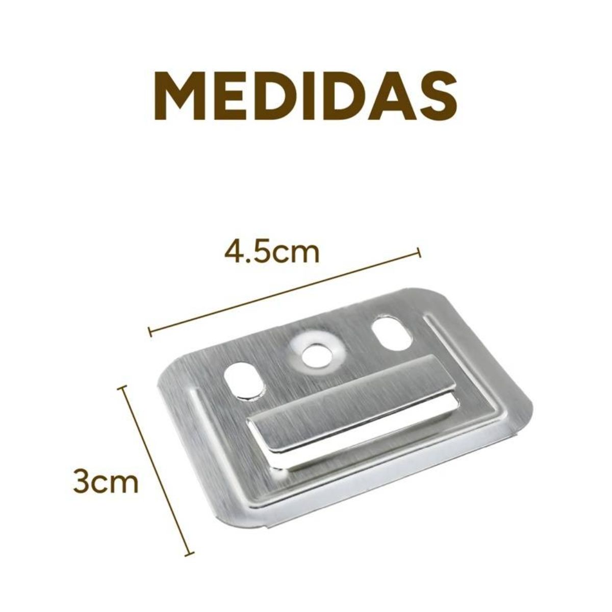 Clips De Fijación Panel Revestimiento WPC Pack X 10 Unidades Clips De Fijación Panel Revestimiento WPC Pack X 10 Unidades