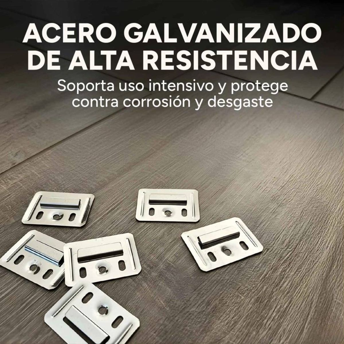 Clips De Fijación Panel Revestimiento WPC Pack X 10 Unidades Clips De Fijación Panel Revestimiento WPC Pack X 10 Unidades