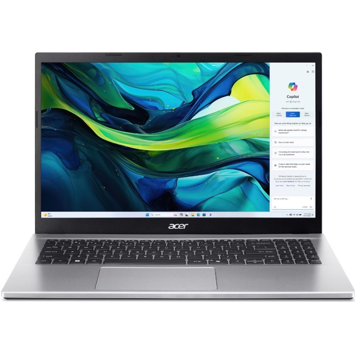 Copia - Notebook Acer Aspire Go 15 Ryzen 7 4.5Ghz 32GB 1TB SSD 15.6" FHD Win 11