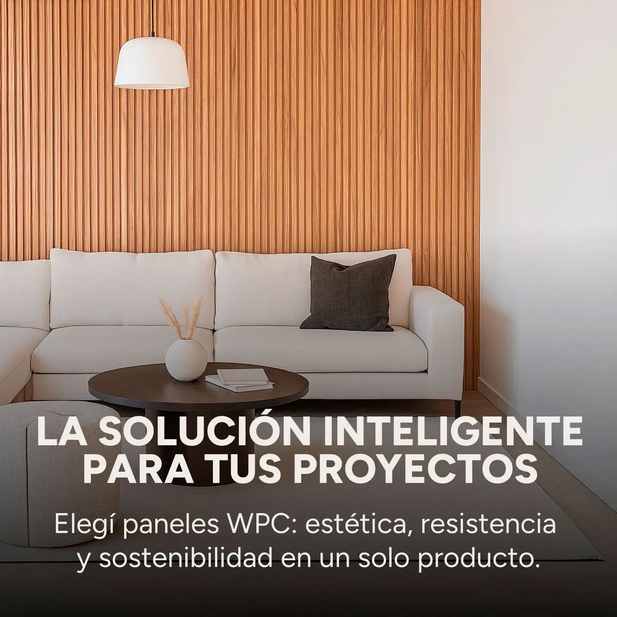 Copia - Pack X30 Wpc Simil Madera Wall Panel Lambrin 2.90x16.7 Color Marrón Madera Acanalado