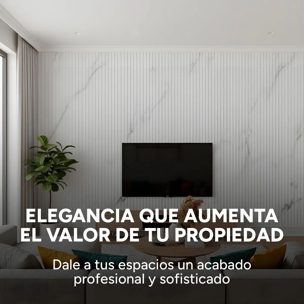 Copia - Pack X30 Wpc Wall Panel Lambrin 290x16.7cm BLANCO HUESO