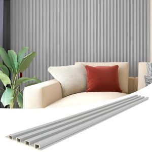 Copia - Pack X30 Wpc Wall Panel Lambrin 290x16.7cm BLANCO MARMOL