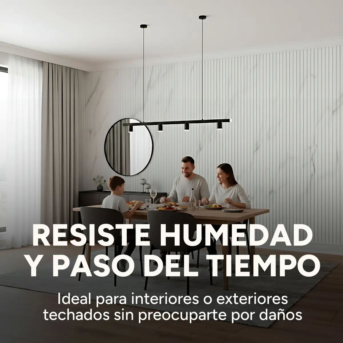Copia - Pack X30 Wpc Wall Panel Lambrin 290x16.7cm BLANCO MARMOL