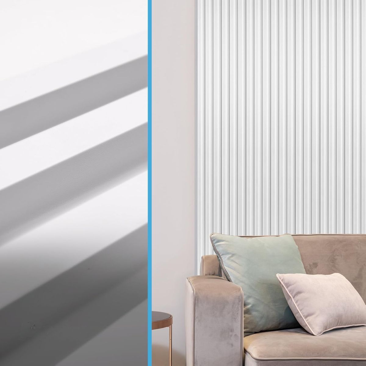 Copia - Pack X50 Wpc Wall Panel Lambrin 290x16.7cm BLANCO HUESO