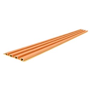 WPC Tabla Wall Panel Lambrin 290x16.7cm Marrón Madera