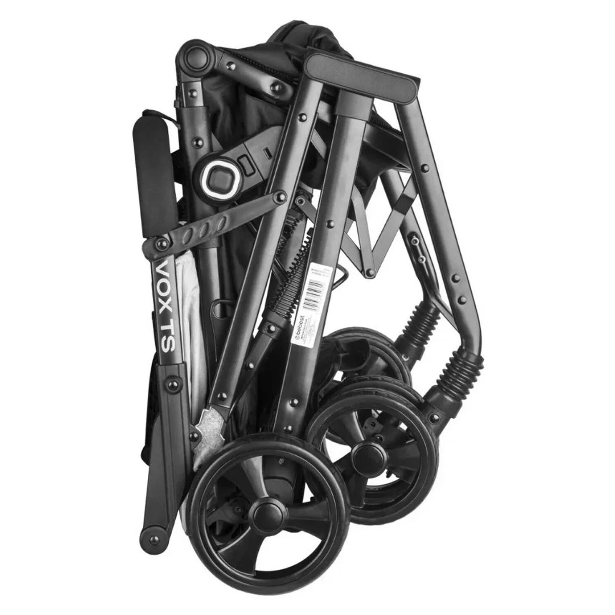 Coche de bebé Bebesit Travel System Vox con cubrepiés - Rosa Coche de bebé Bebesit Travel System Vox con cubrepiés - Rosa