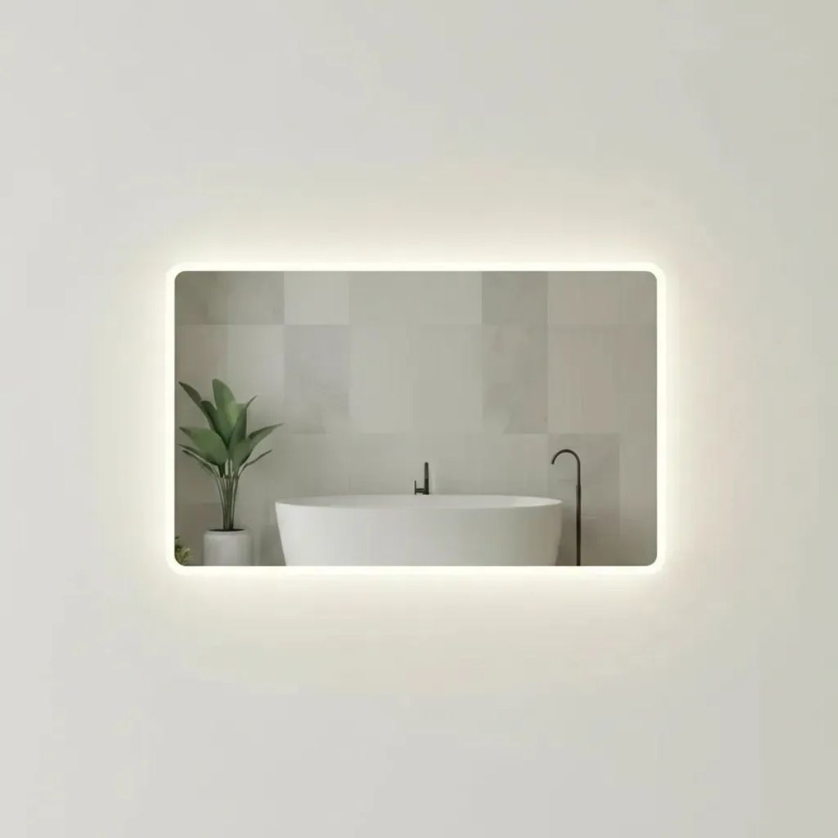 Copia - Espejo De Baño Led 60 X 80cm Led12 Desempañador
