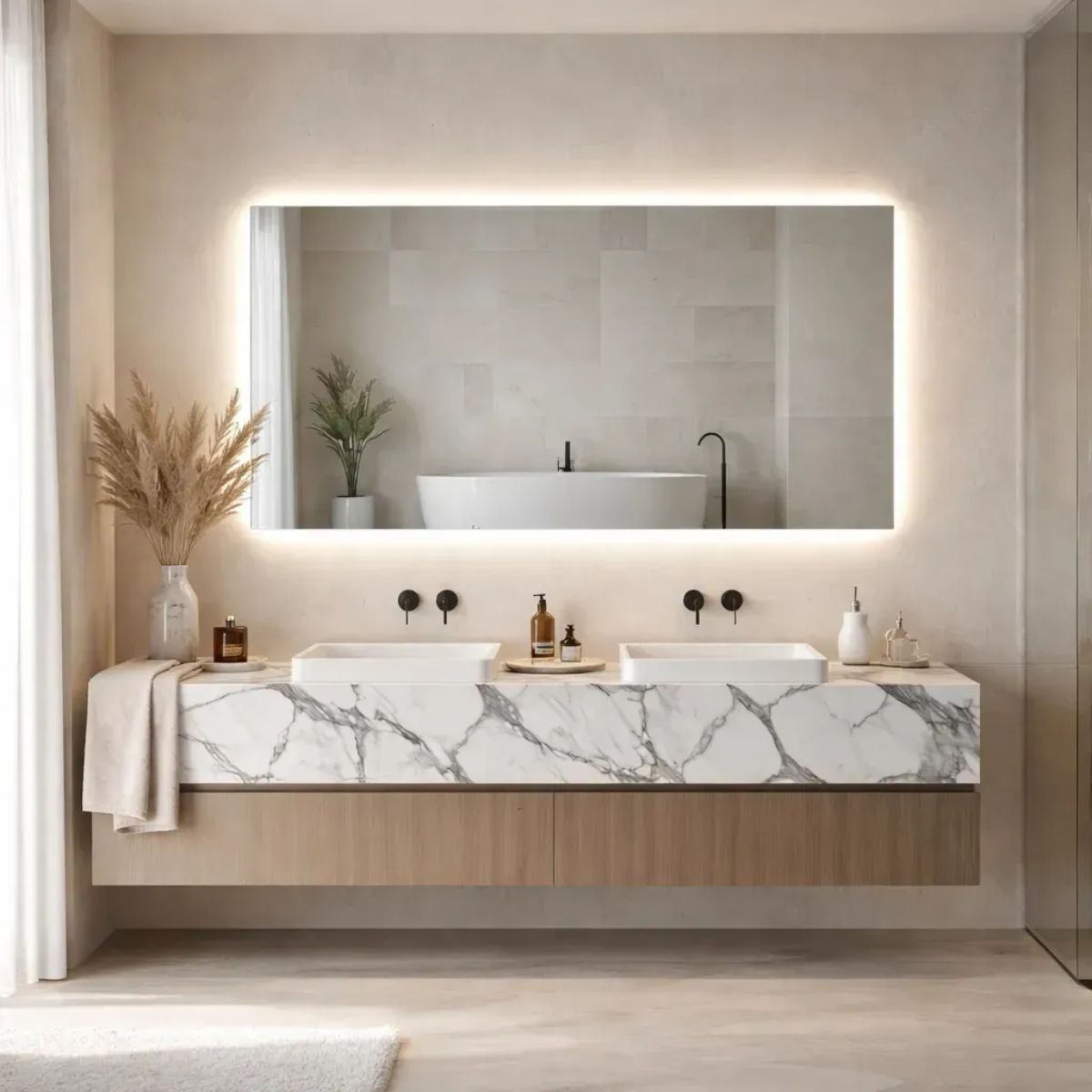 Copia - Espejo De Baño Led 60 X 80cm Led12 Desempañador