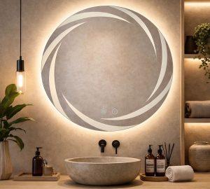 Copia - Espejo Irregular Sin Marco Cuerpo Entero Led 160x50cm