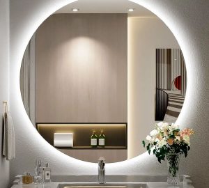 Copia - Espejo Irregular Sin Marco Cuerpo Entero Led 160x50cm