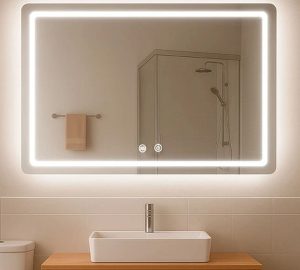 Copia - Espejo Irregular Sin Marco Cuerpo Entero Led 160x50cm