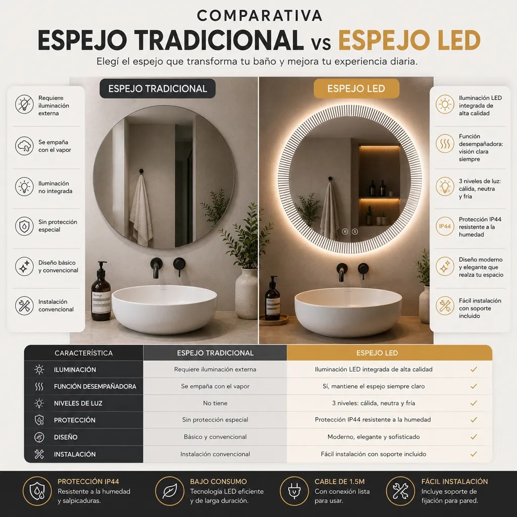Copia - Espejo Irregular Sin Marco Cuerpo Entero Led 160x50cm Copia - Espejo Irregular Sin Marco Cuerpo Entero Led 160x50cm