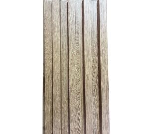 Copia - Pack X20 Wpc Simil Madera Panel Lambrin 290x16 cm Duo Negro/Marron claro MMC90