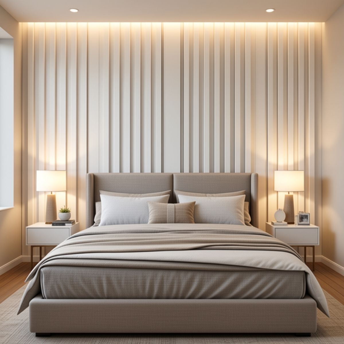 Copia - Pack X50 Wpc Simil Madera Panel Lambrin 290x16 cm Duo Marron Claro MMC90