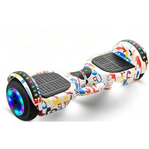 Copia - Patineta Eléctrica Hoverboard Bluetooth c/Rodilleras - Blanco