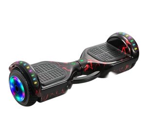 Copia - Patineta Eléctrica Hoverboard Bluetooth c/Rodilleras - Blanco