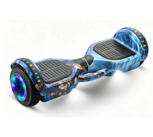 Copia - Patineta Eléctrica Hoverboard Bluetooth c/Rodilleras - Blanco