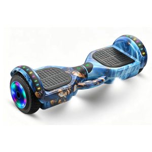 Copia - Patineta Eléctrica Hoverboard Bluetooth c/Rodilleras - Blanco