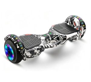 Copia - Patineta Eléctrica Hoverboard Bluetooth c/Rodilleras - Blanco