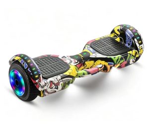 Copia - Patineta Eléctrica Hoverboard Bluetooth c/Rodilleras - Blanco