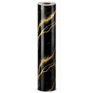 Copia - Placa Adhesiva Simil Marmol Negro/Dorado Rollo de 1.20 x 3 Metros BS-3796