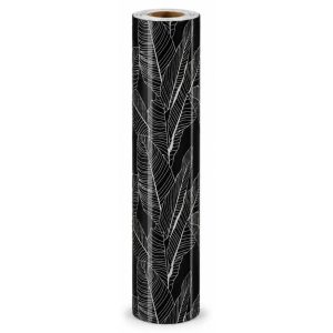 Copia - Placa Adhesiva Simil Marmol Negro/Hojas Rollo de 1.20 x 3 Metros BS-37139-1