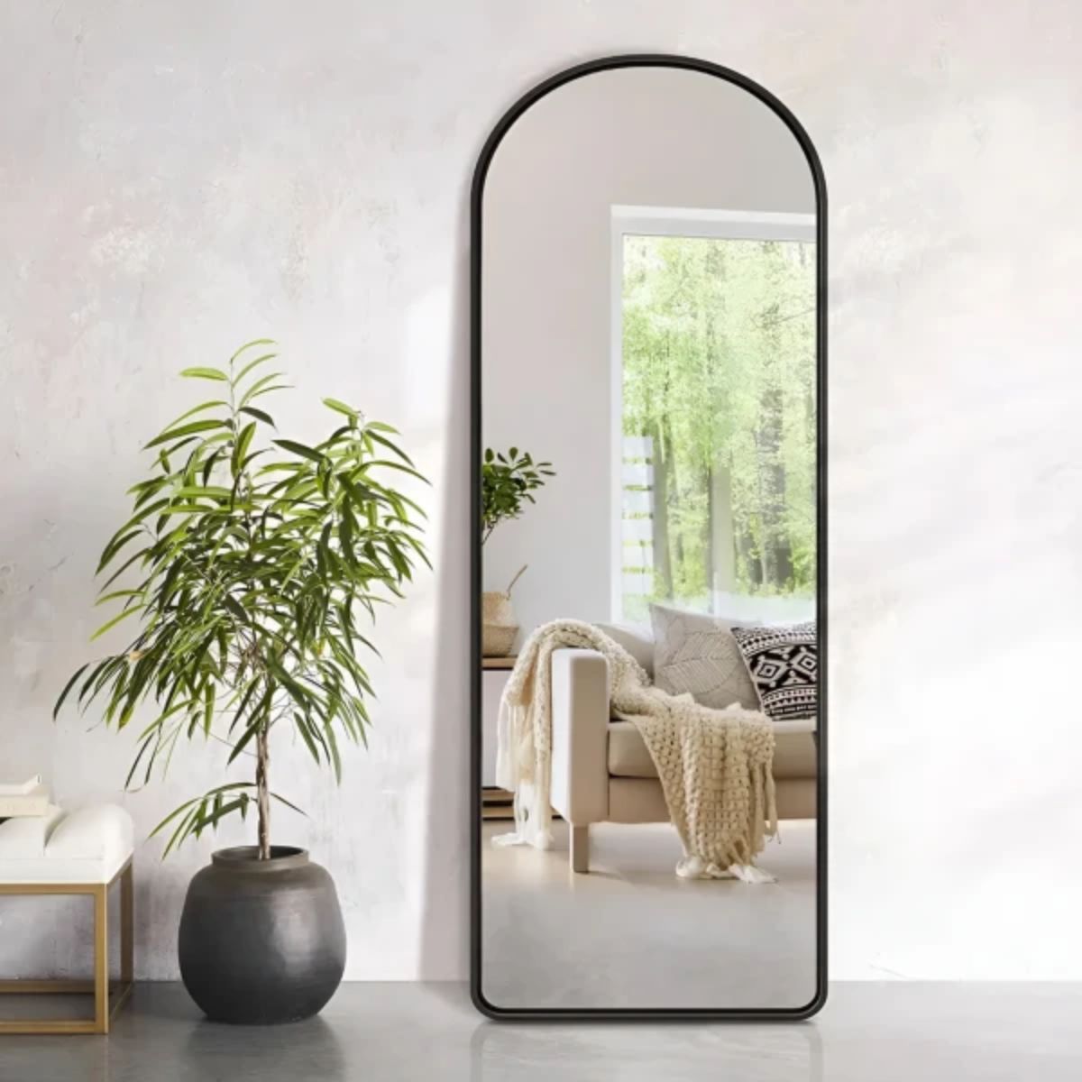 Espejo Arco De Pie Cuerpo Entero Fm04 50 X 150 Cm