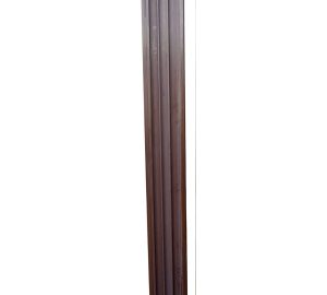 Revestimiento Exterior Wpc 3d Pared Simil Madera NOGAL