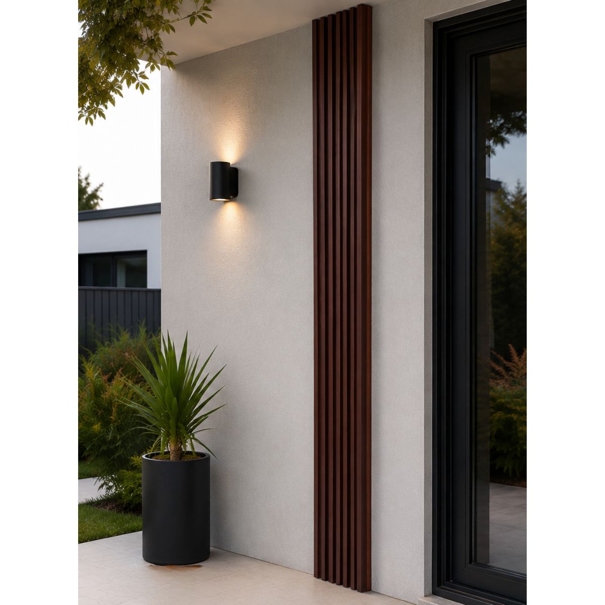 Revestimiento Exterior Wpc 3d Pared Simil Madera NOGAL Revestimiento Exterior Wpc 3d Pared Simil Madera NOGAL