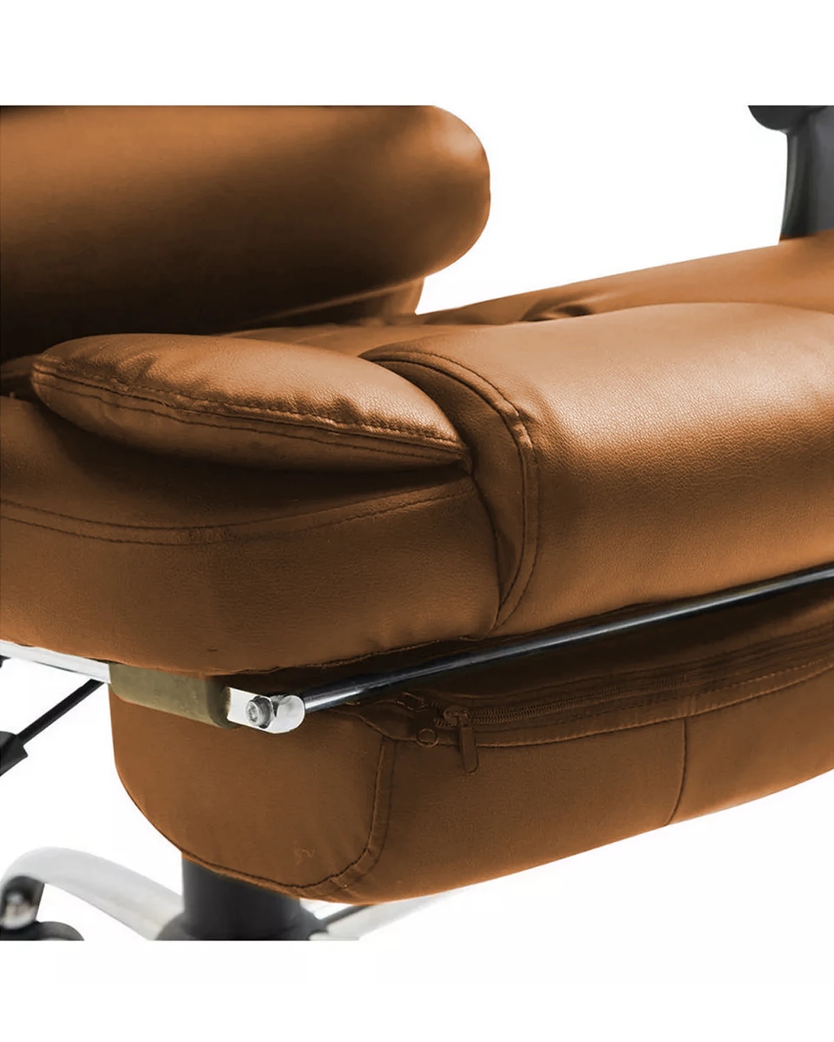 Silla ejecutiva Miles con apoya pies y 2 puntos de masaje Silla ejecutiva Miles con apoya pies y 2 puntos de masaje
