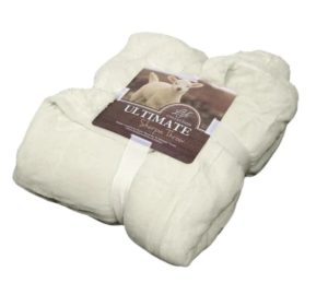 Copia - Manta Polar frazada Corderito 200x230cm Suave Y Cálida