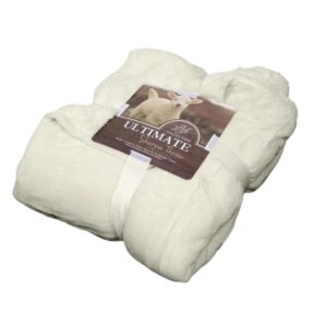 Copia - Manta Polar frazada Corderito 200x230cm Suave Y Cálida