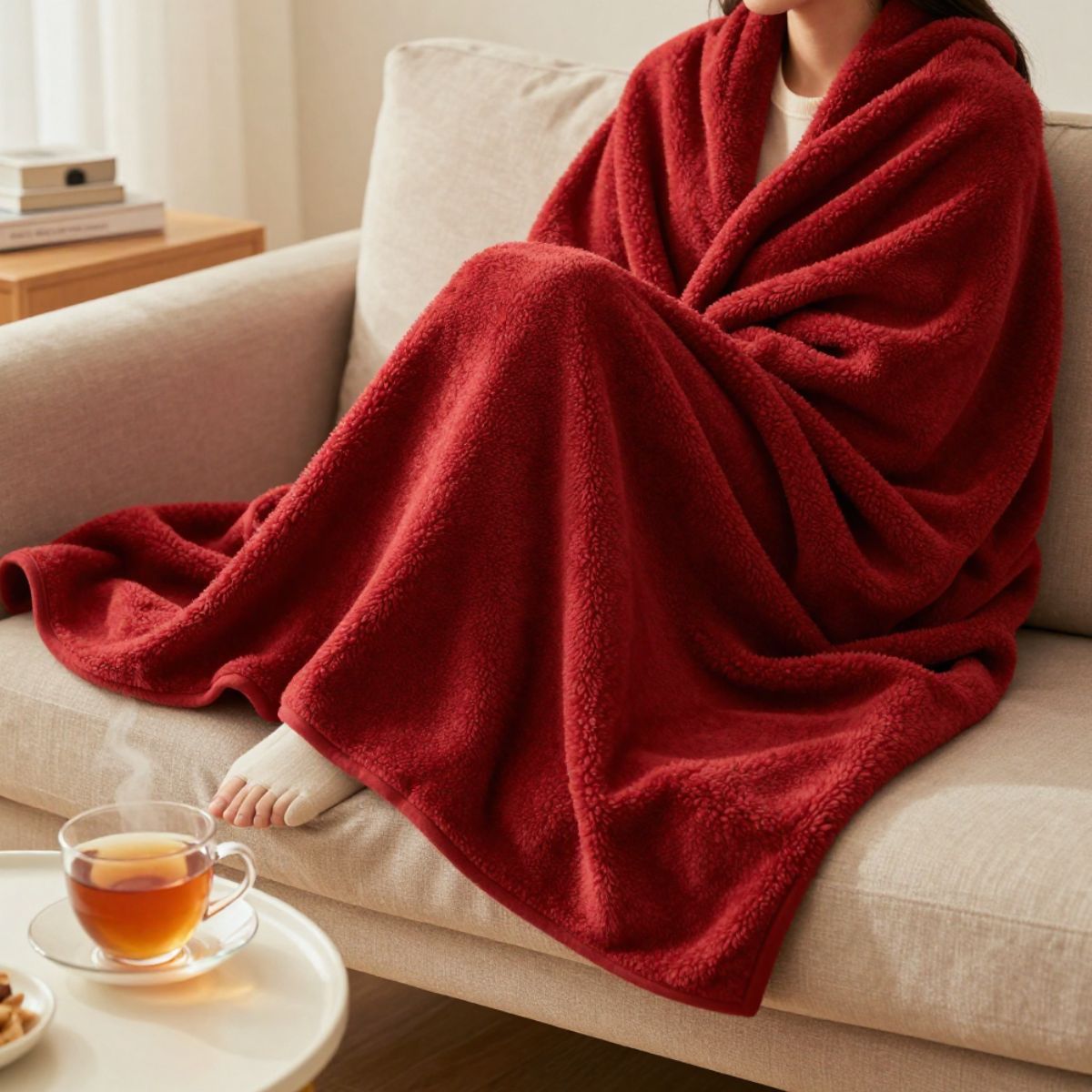 Copia - Manta Polar frazada Corderito 200x230cm Suave Y Cálida Copia - Manta Polar frazada Corderito 200x230cm Suave Y Cálida