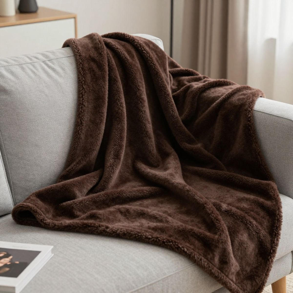 Copia - Manta Polar frazada Corderito 200x230cm Suave Y Cálida Copia - Manta Polar frazada Corderito 200x230cm Suave Y Cálida