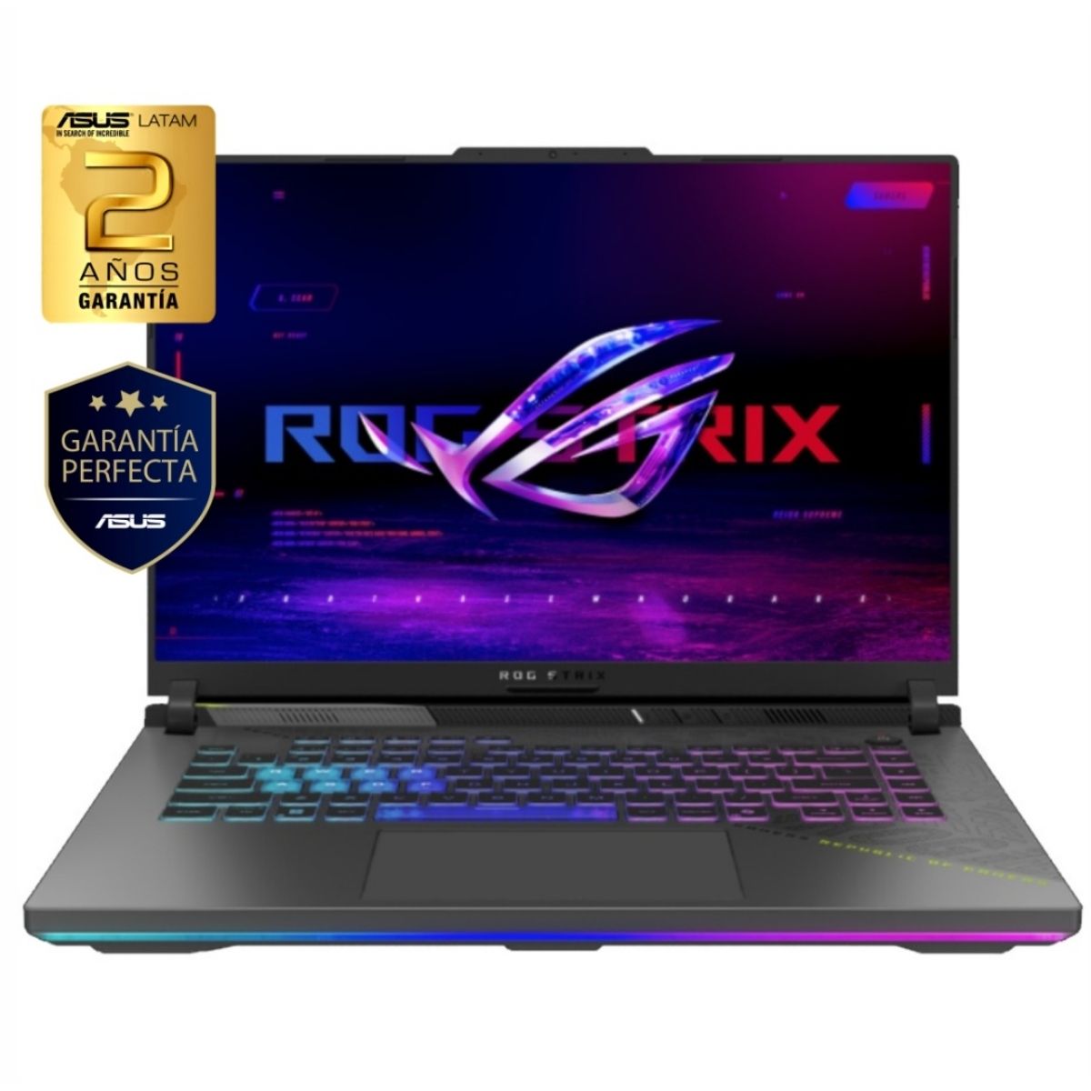 Copia - Notebook Gamer Asus ROG Strix G16 Ryzen 9 5.3Ghz 16GB 1TB SSD 16" FHD+ 165Hz RTX 5060 8GB