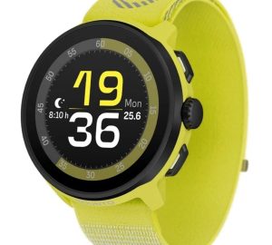 Reloj Smartwatch Suunto Run textil amarillo
