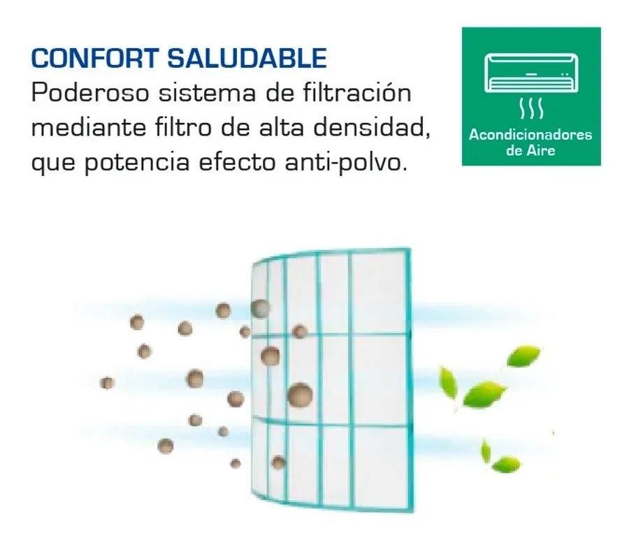 Aire acondicionado James inverter 12000 BTU Clase A Con WIFI Aire acondicionado James inverter 12000 BTU Clase A Con WIFI